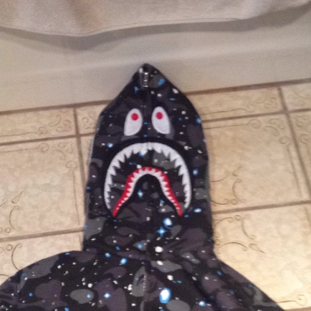 Galaxy bape jacket